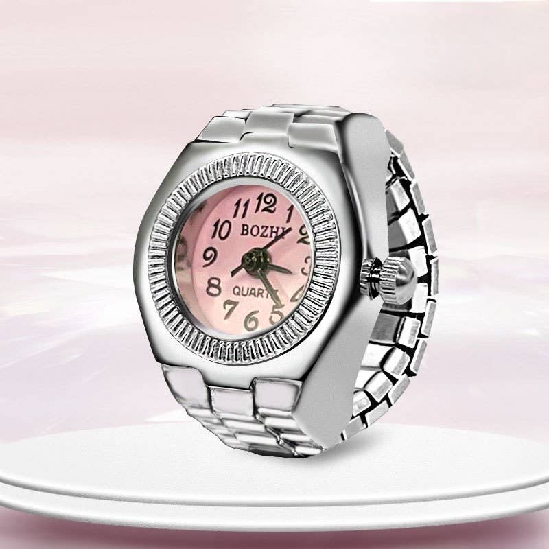Stainless Steel Ring-Shaped Watch Design | 40R126