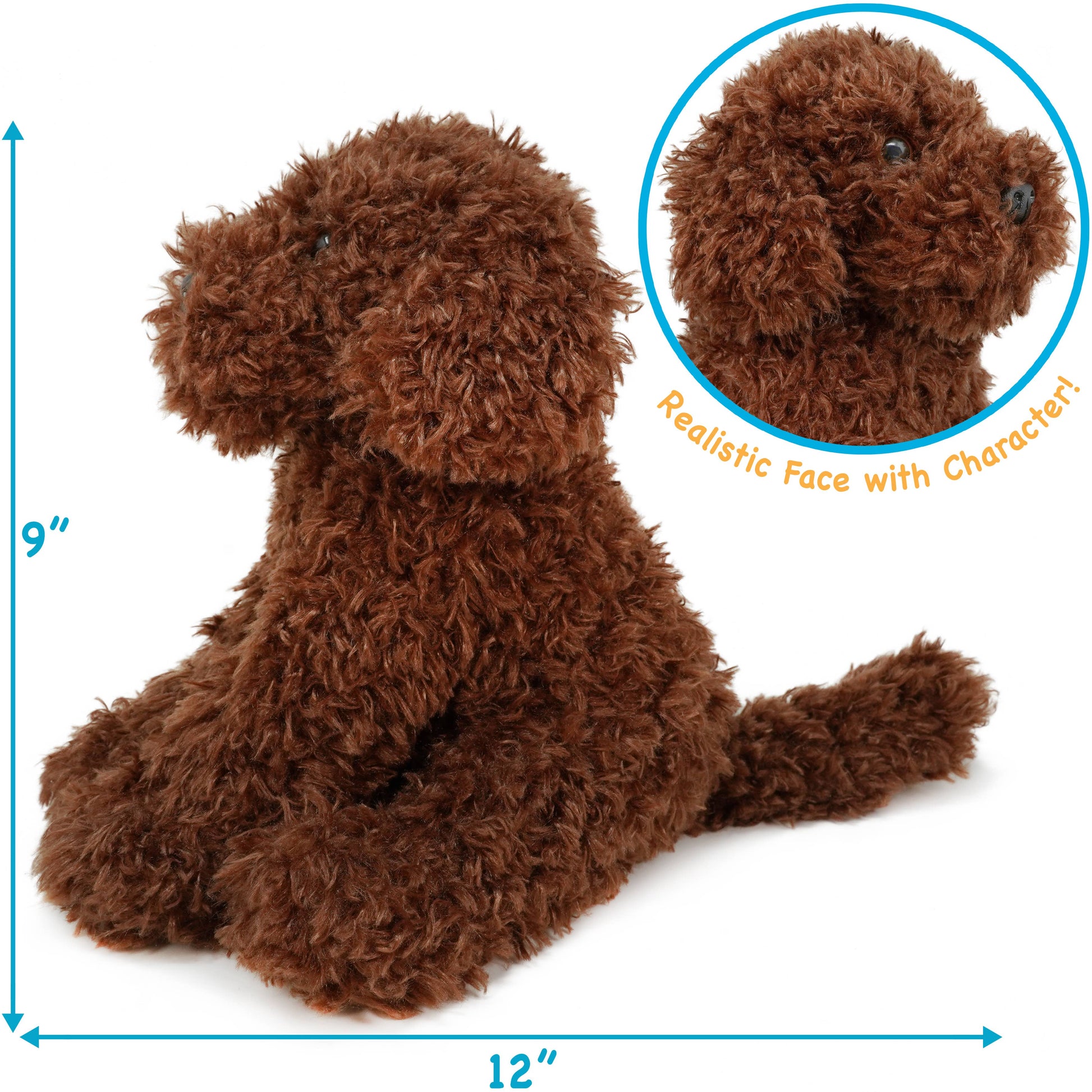 Laurel The Labradoodle | 12 Inch Stuffed Animal Plush