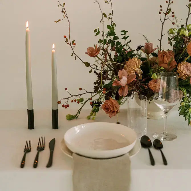 100% Beeswax Dipped Taper Candles | All Natural, Handmade