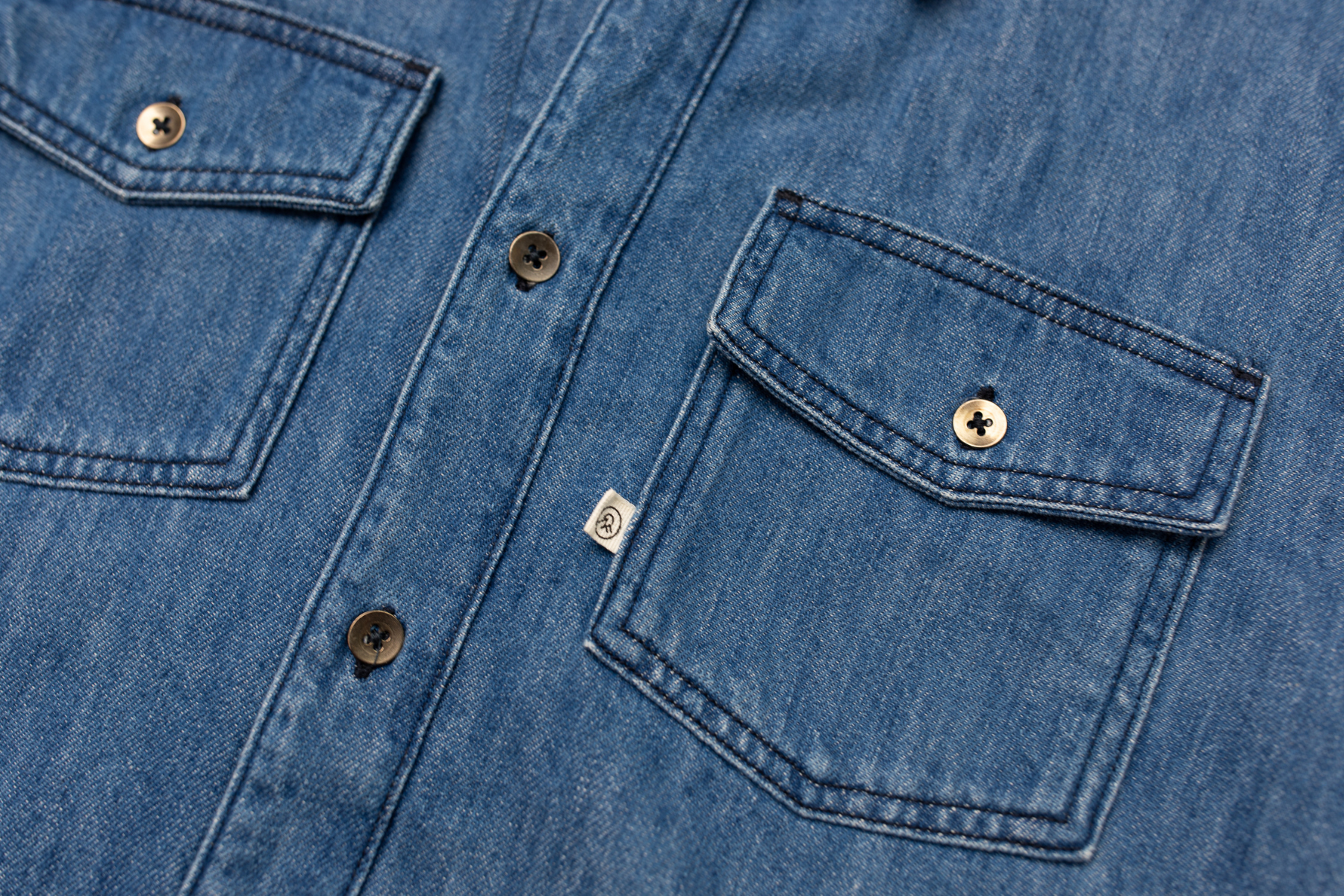 New Frontier Recycled Denim Work Shirt