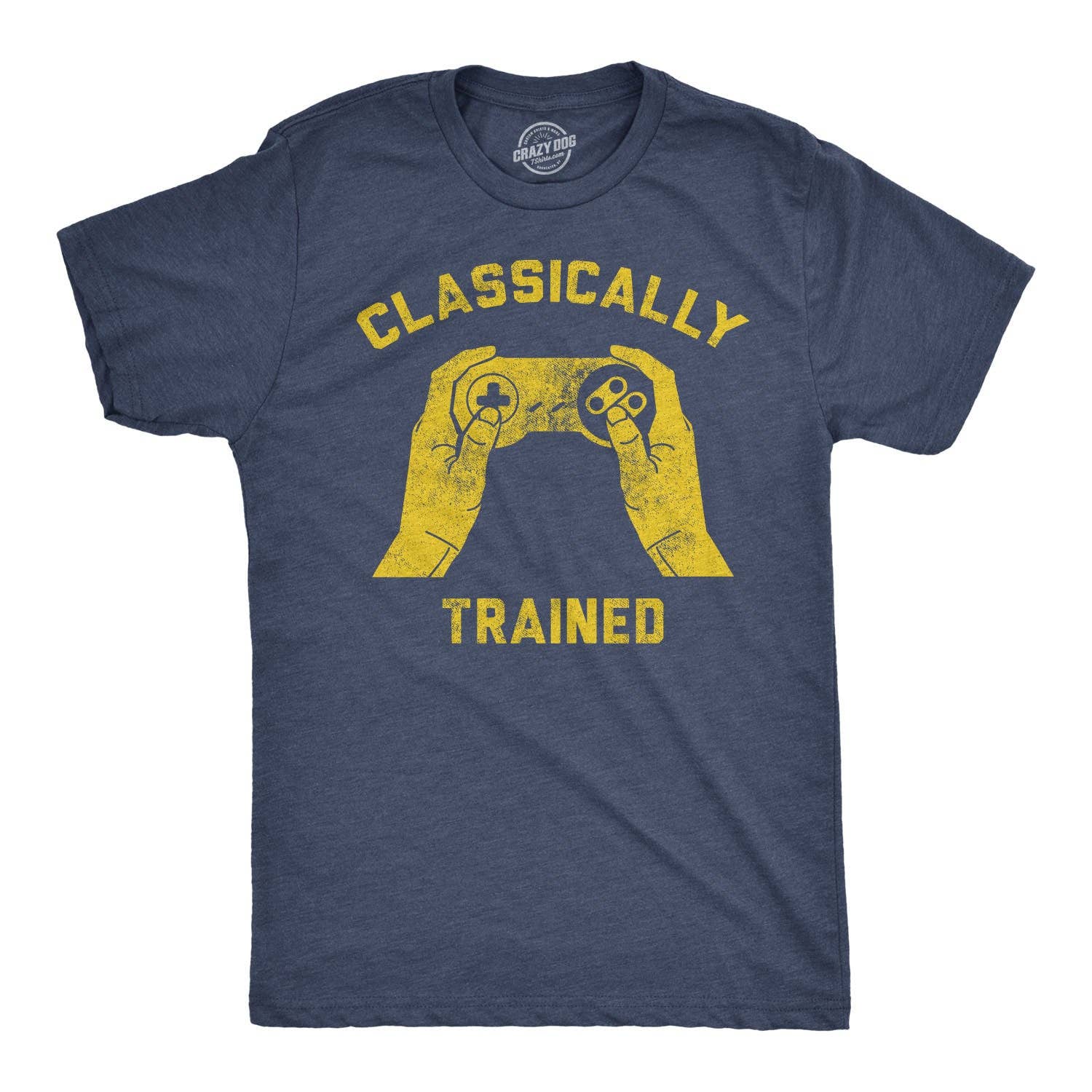Classically Trained Video Game Gamer Funny Mens T shirt