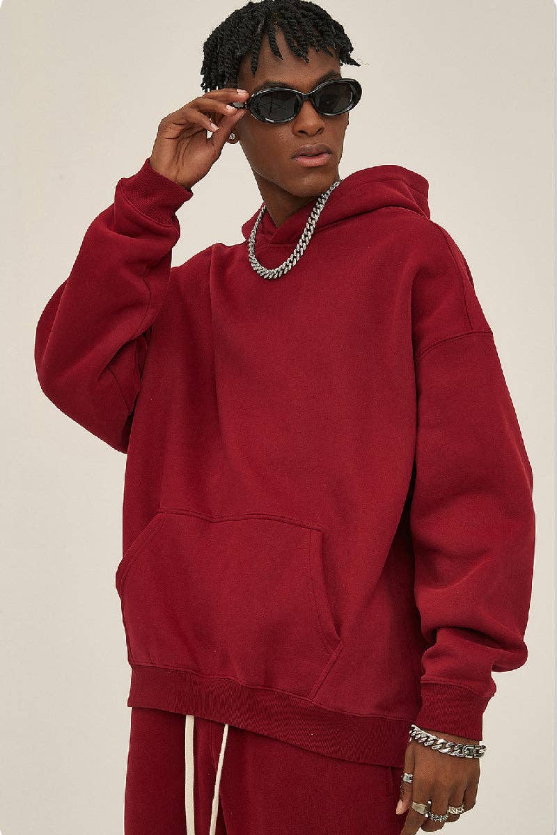 Fleece Loose Hoodie