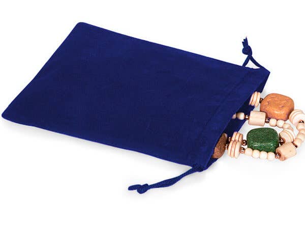Velour Drawstring Jewelry Bags