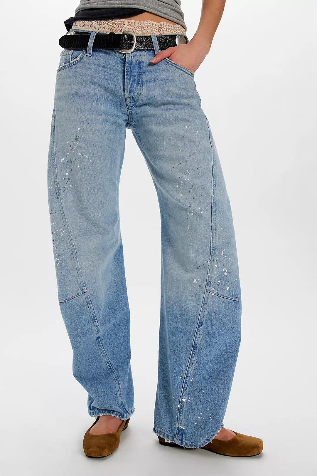 Free People Maggie Mary Jane Flat