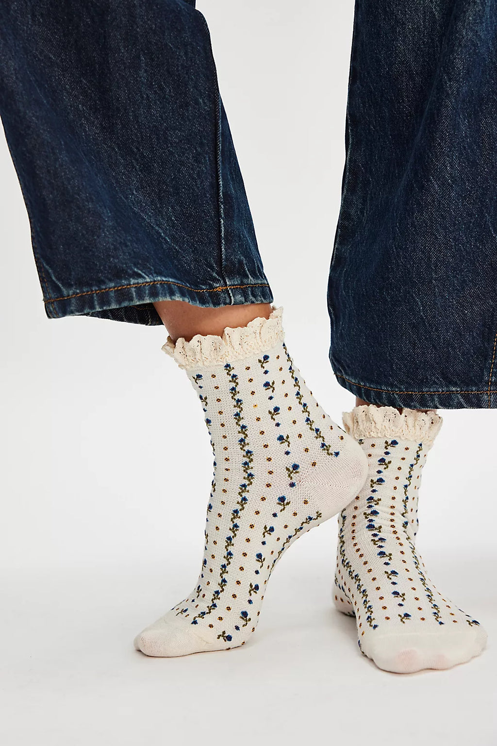 Free People Ruffle Sock