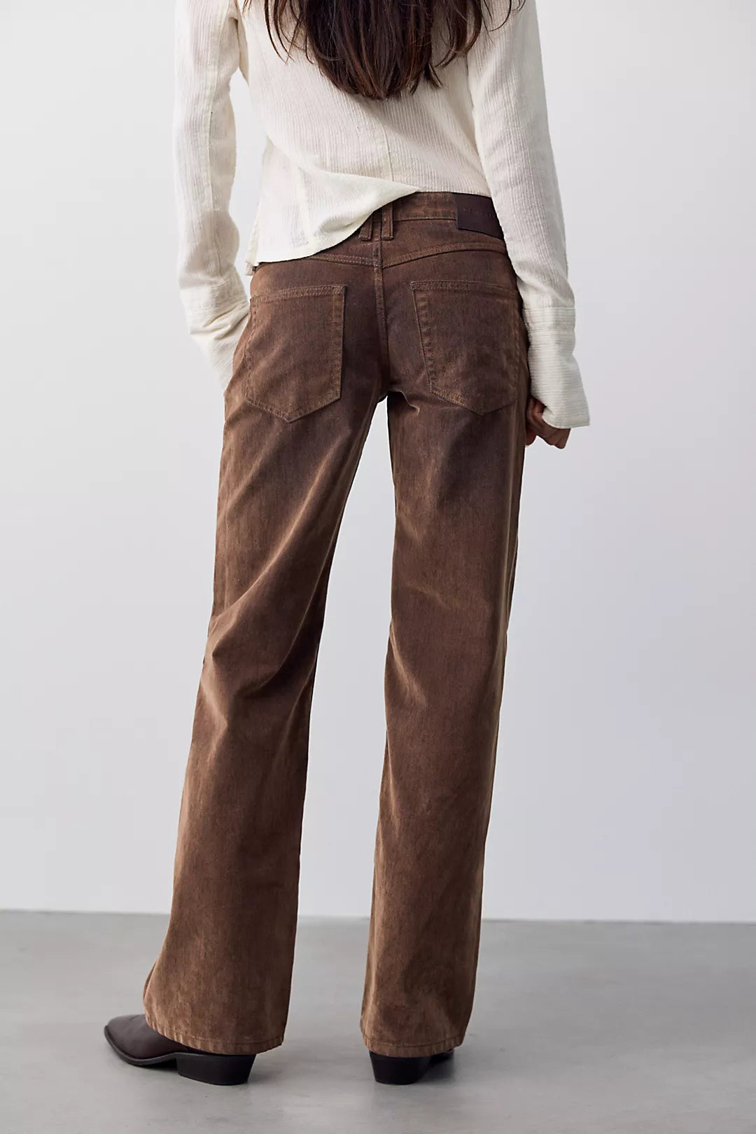 Free People Tennessee Flocked Jean