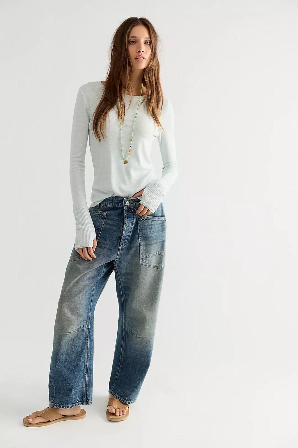 Free People Minimalist Moxie Boyfriend Jean