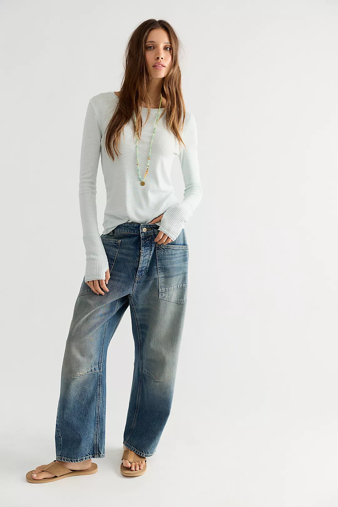 Free People Minimalist Moxie Boyfriend Jean