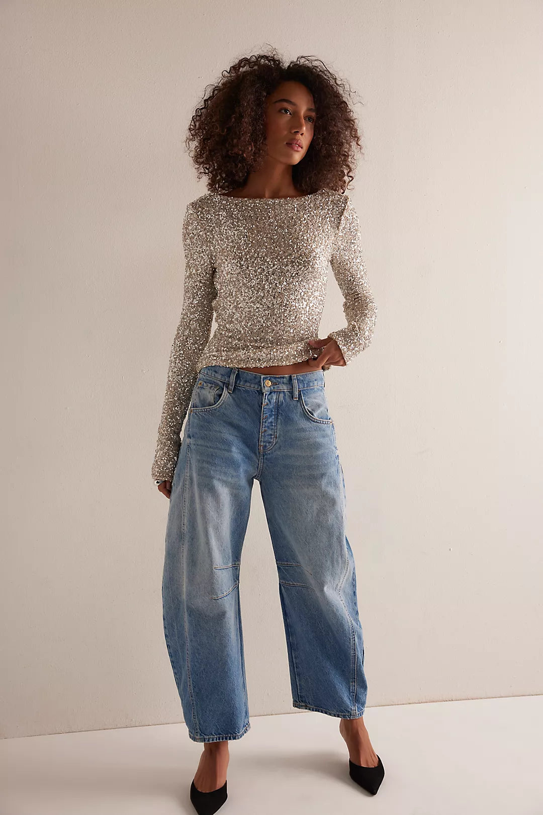 Free People Leading The Way Long Sleeve Top