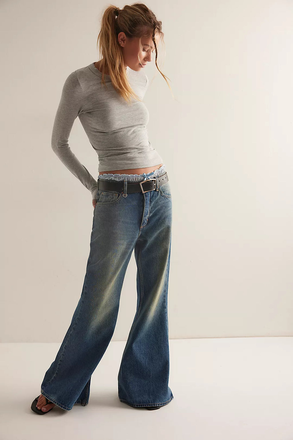 Free People So Soft Seamless Long Sleeve Tee