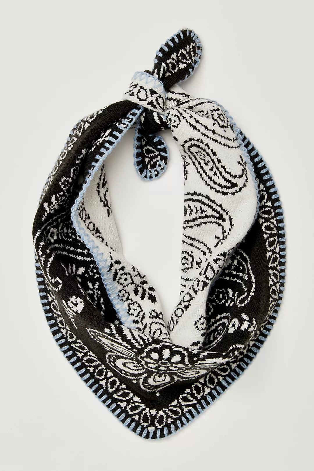 Free People Carmen Knitted Triangle Bandana