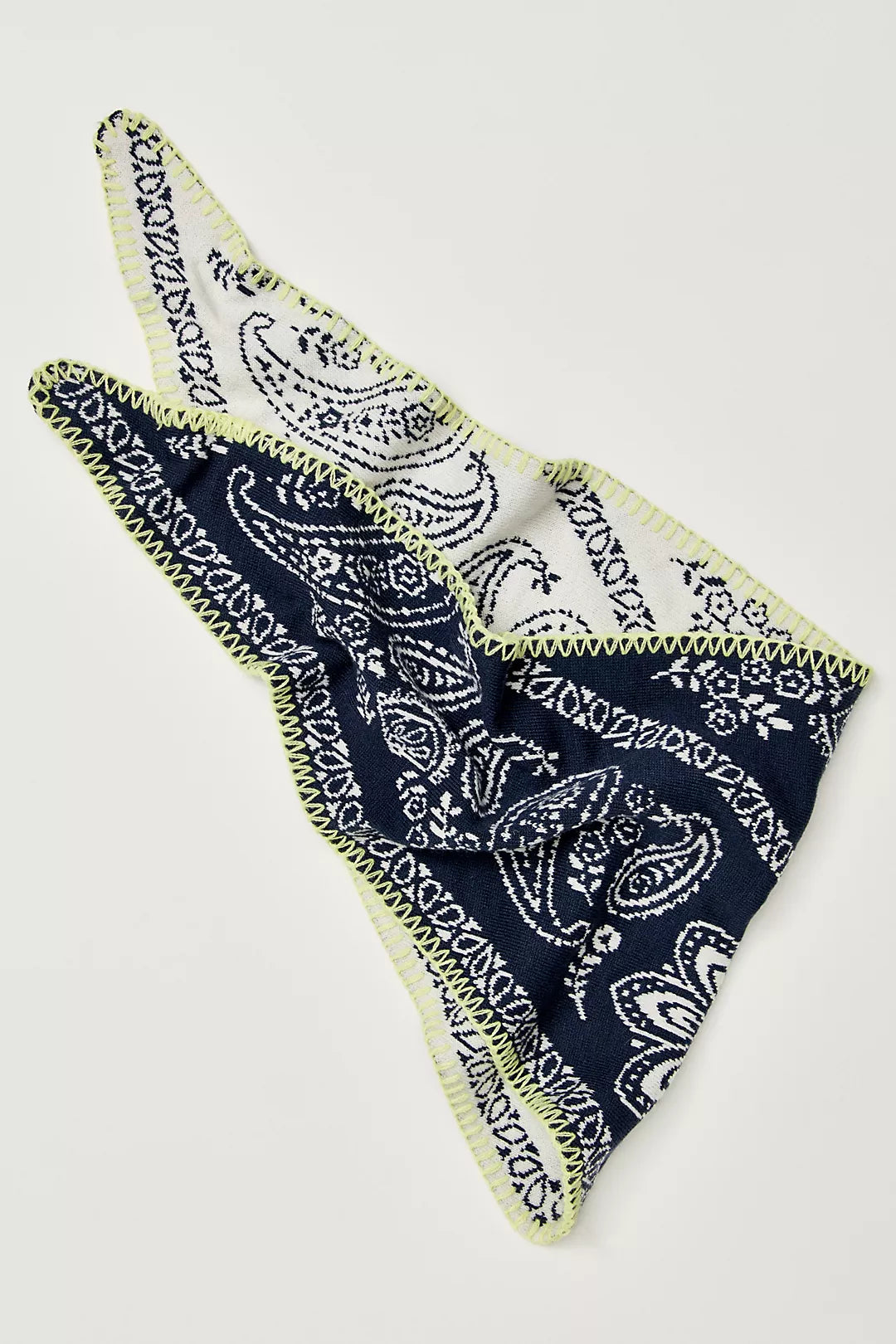 Free People Carmen Knitted Triangle Bandana