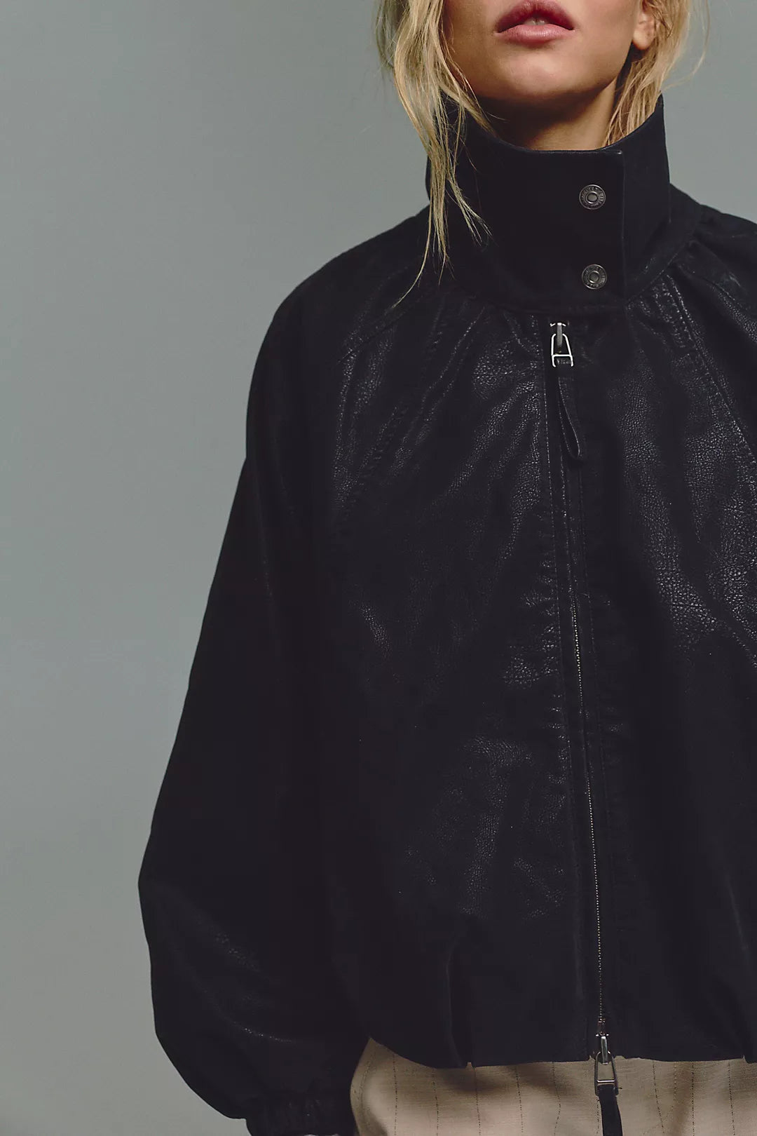 Free People Chelsea Vegan Suede Jacket