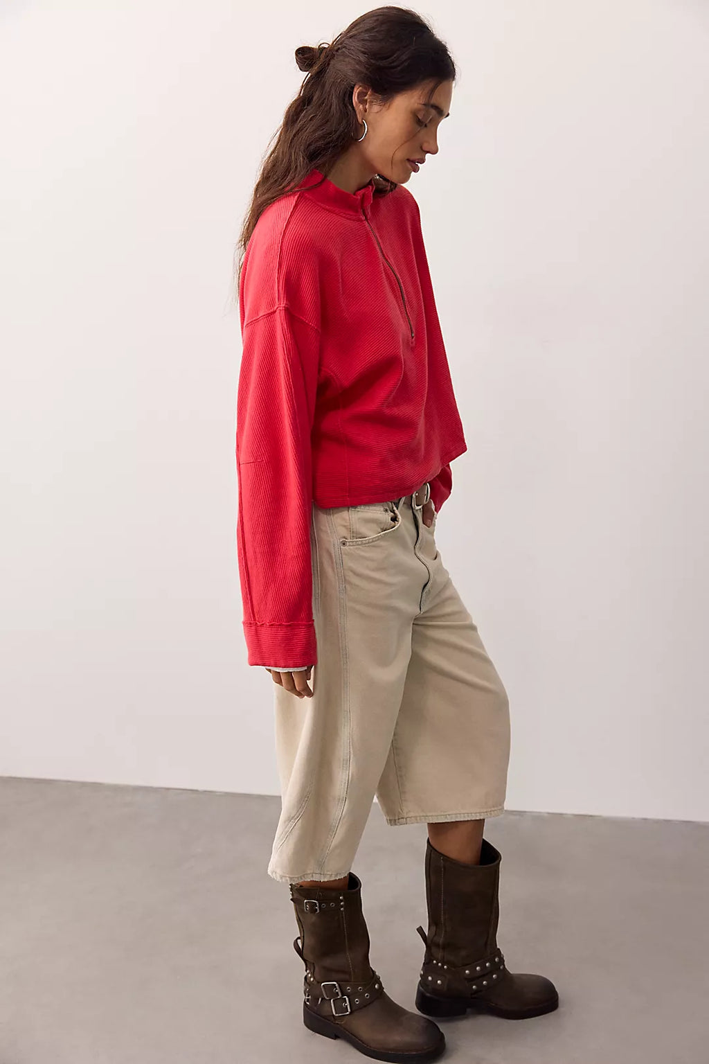 Free People Celeste Quarterzip