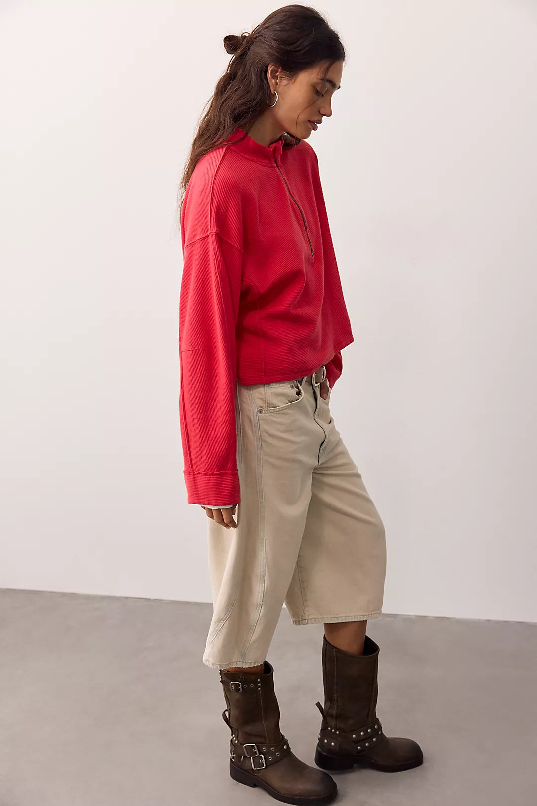 Free People Celeste Quarterzip