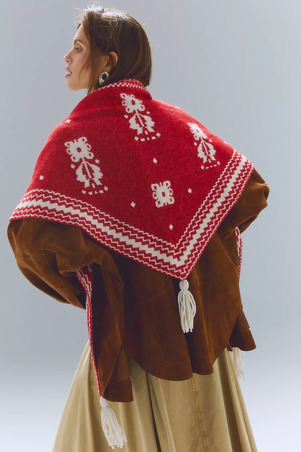 Free People Over The Coat Shawl