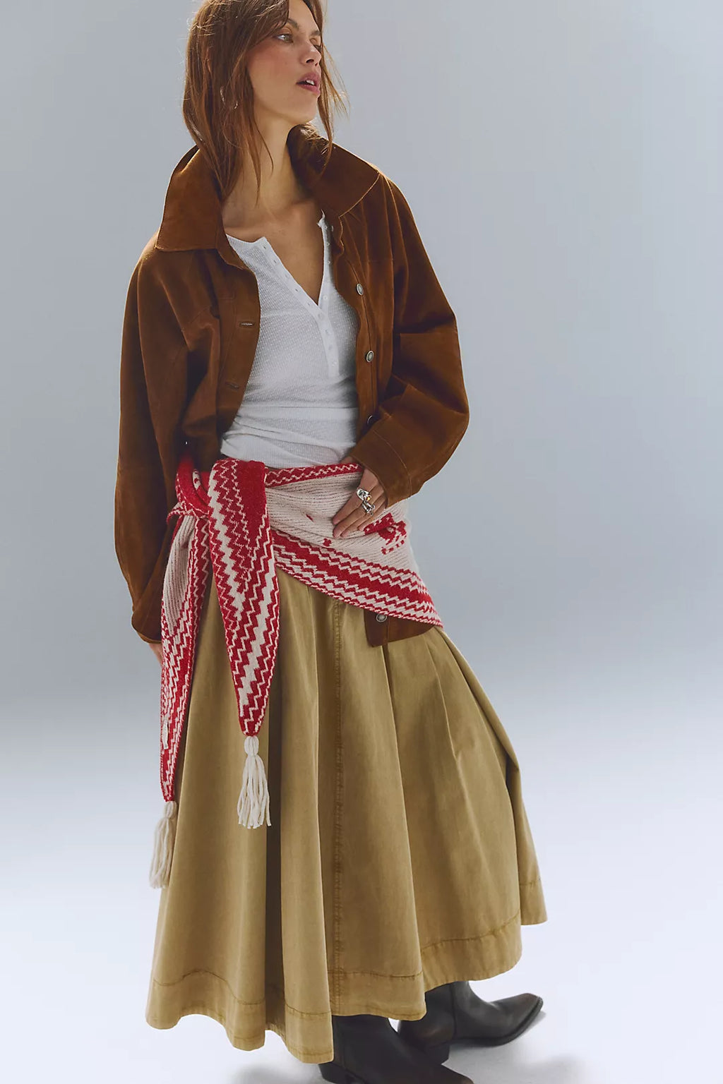 Free People Over The Coat Shawl
