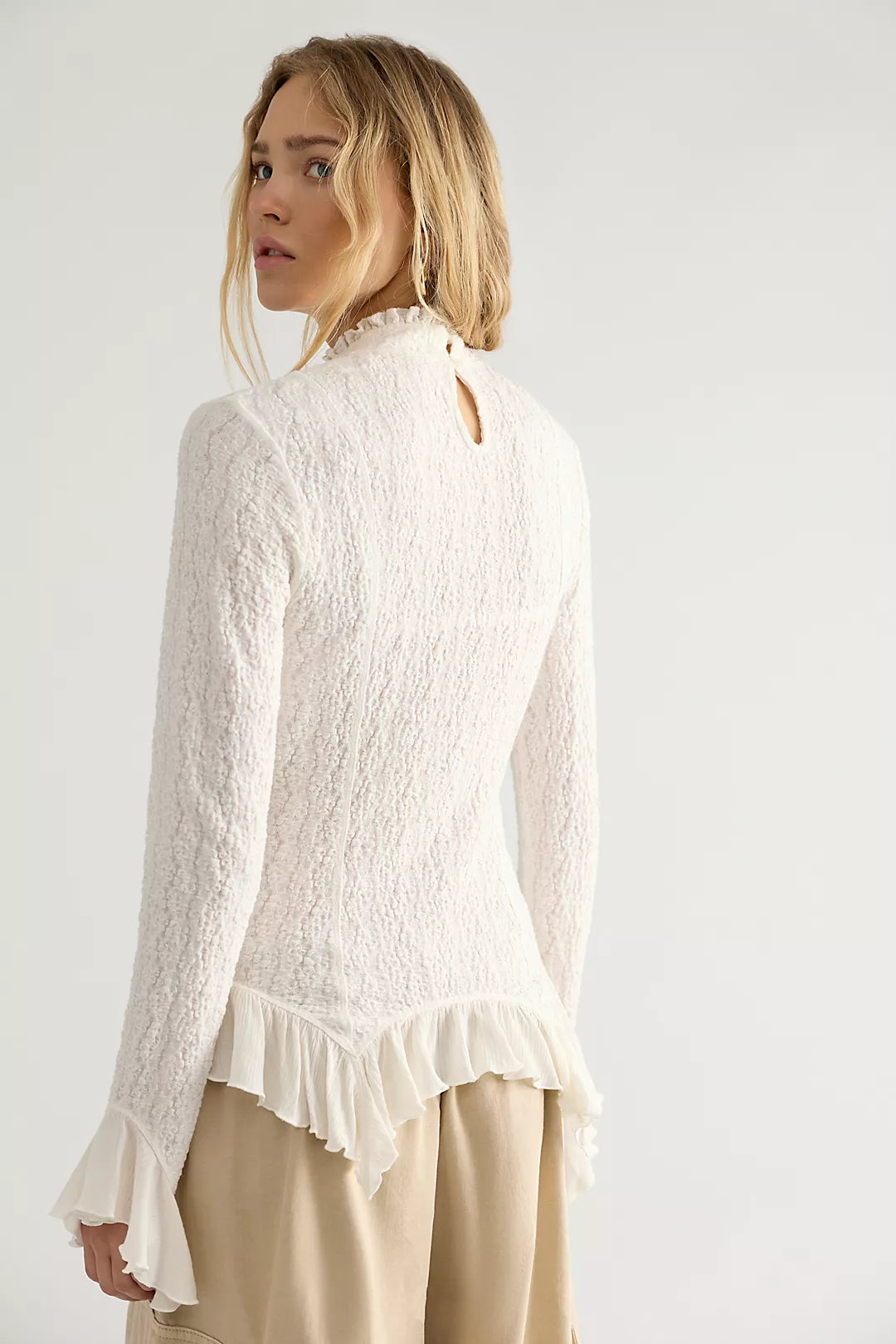 Free People Hope Longsleeve Blouse
