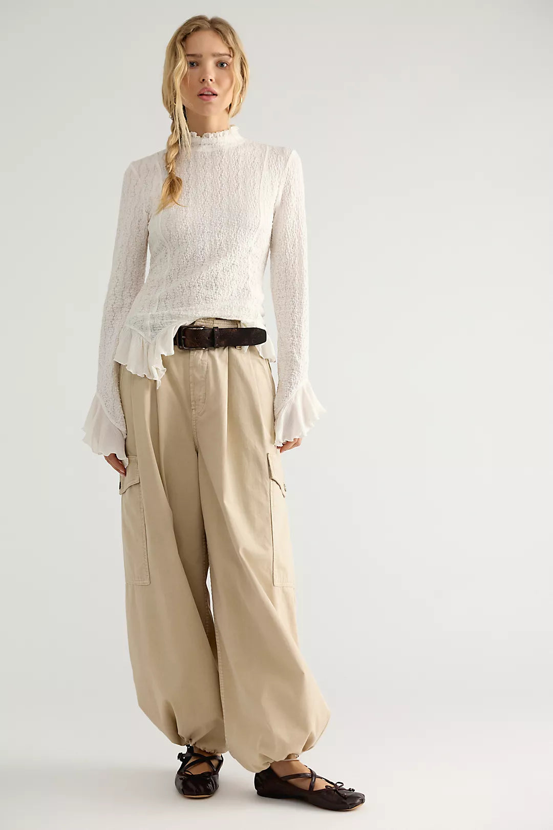 Free People Hope Longsleeve Blouse
