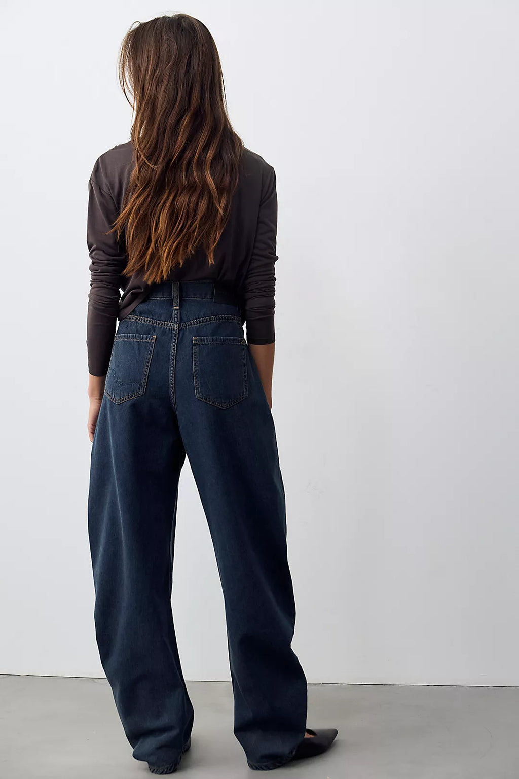 Free People Bronx Horseshoe Jeans