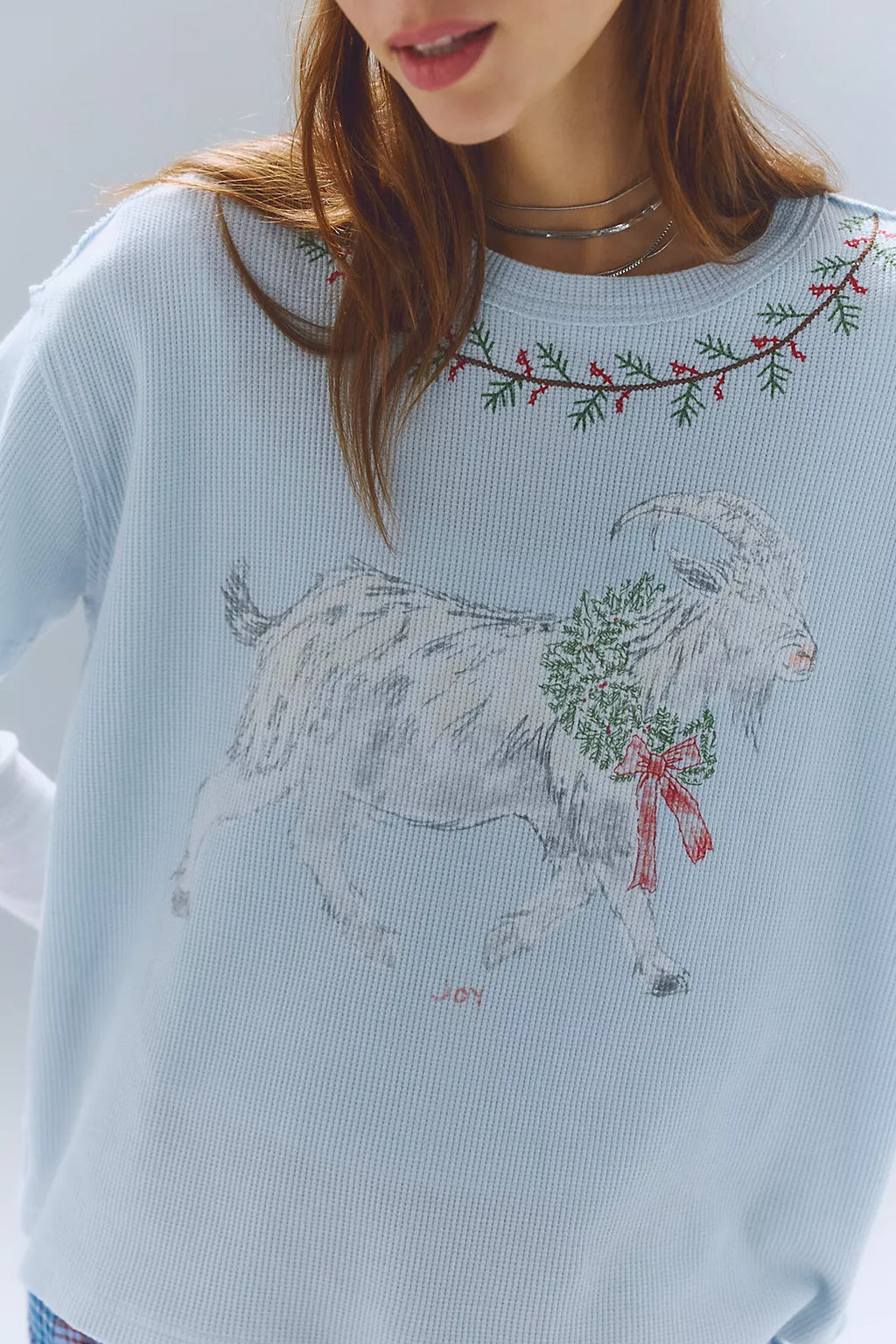 Free People Merry Meowy Tee