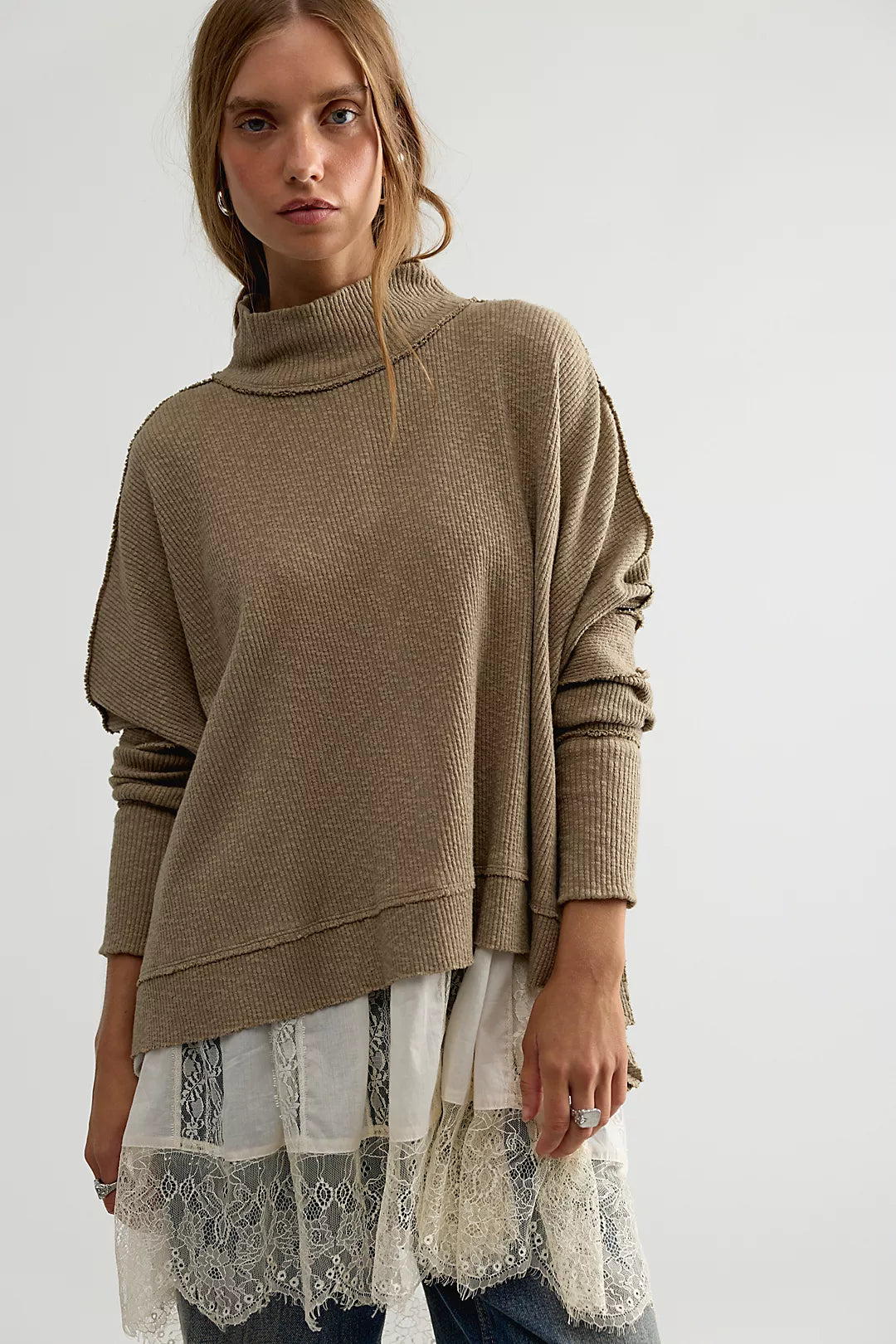 Free People Moon Daisy Turtleneck