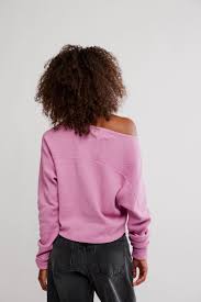 JESS LONG SLEEVE in ORCHID COMBO FREE PEOPLE