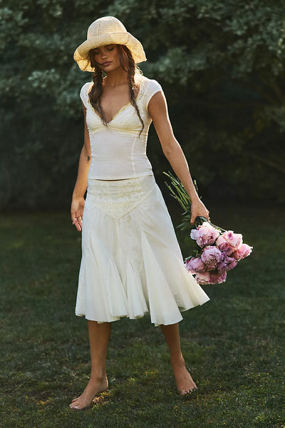 FP One Frida Godet Midi Skirt – Cedar & Thread