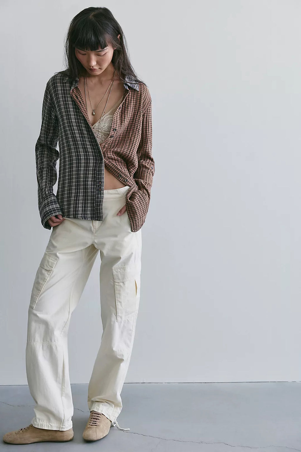 Benny Slim Plaid Button Down