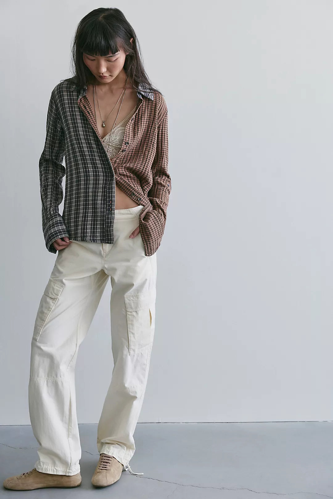 Benny Slim Plaid Button Down