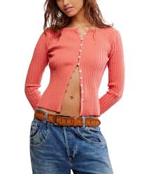 FREE PEOPLE TILLY LONG SLEEVE in CRABAPPLE