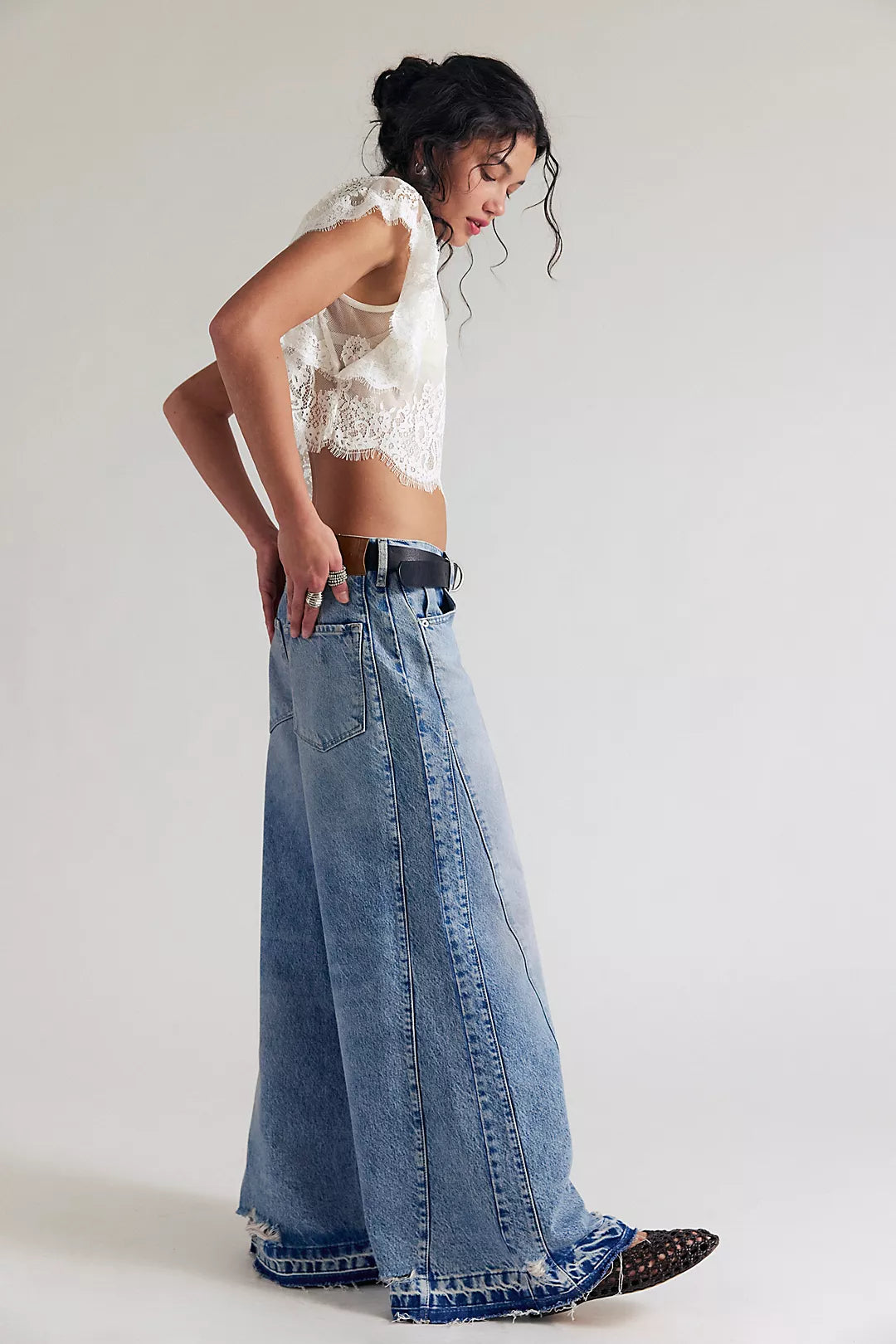 We The Free Apollo Wide Leg Denim