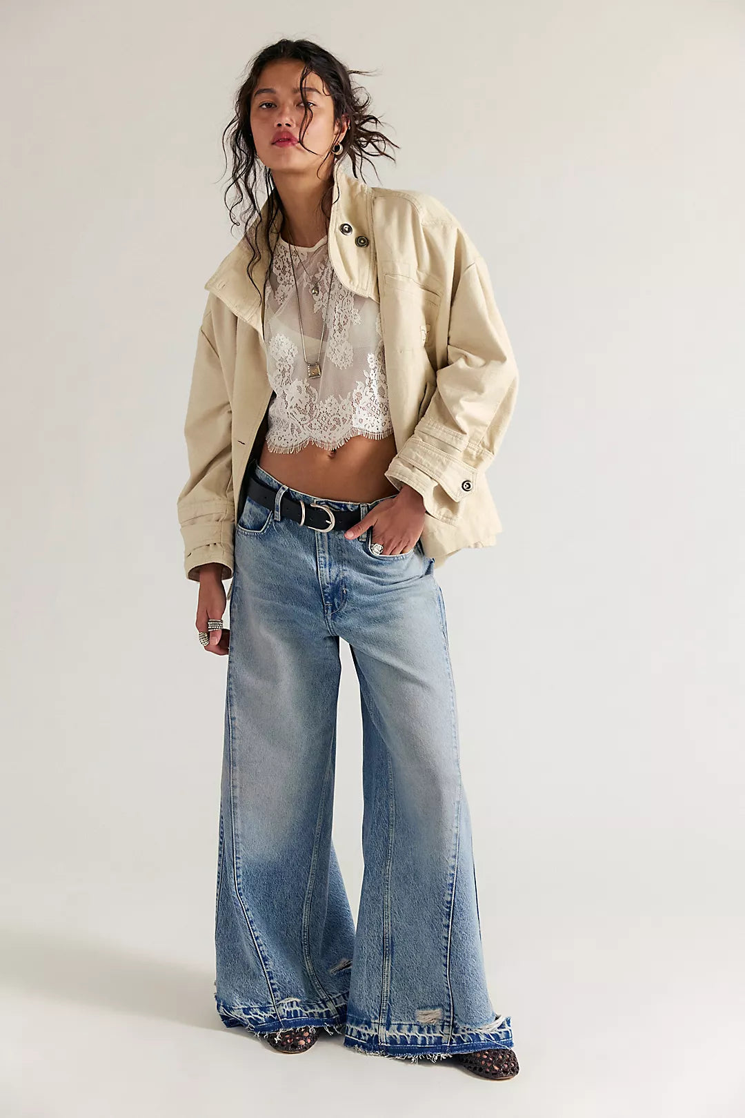 We The Free Apollo Wide Leg Denim