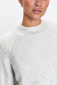 ILANA sweater in silver frost