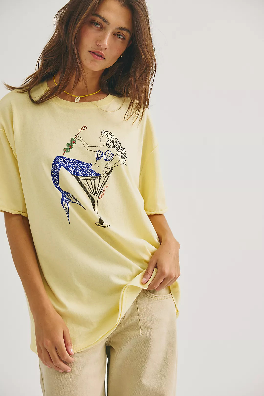 Best Coast Mermaid Martini Tee