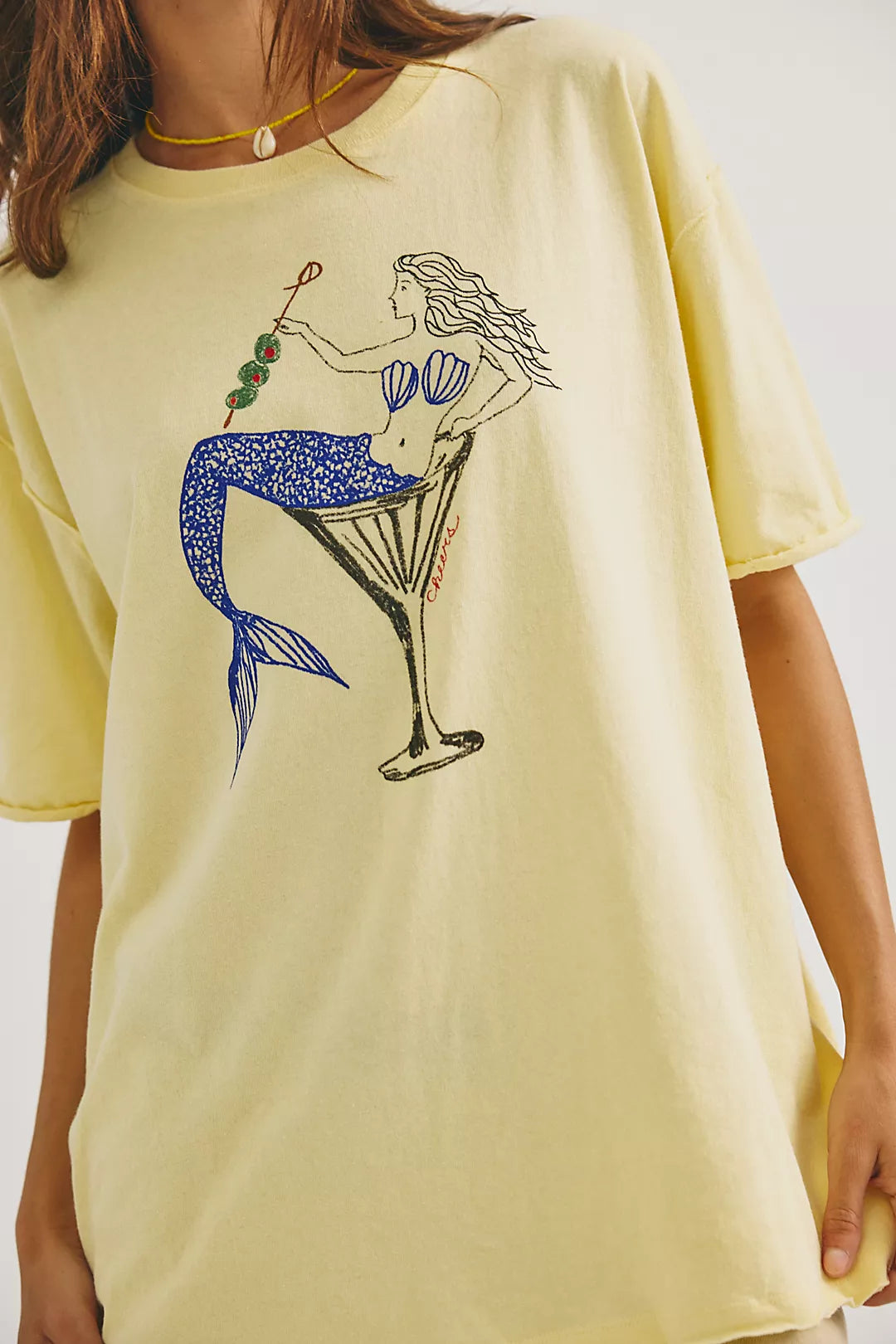 Best Coast Mermaid Martini Tee