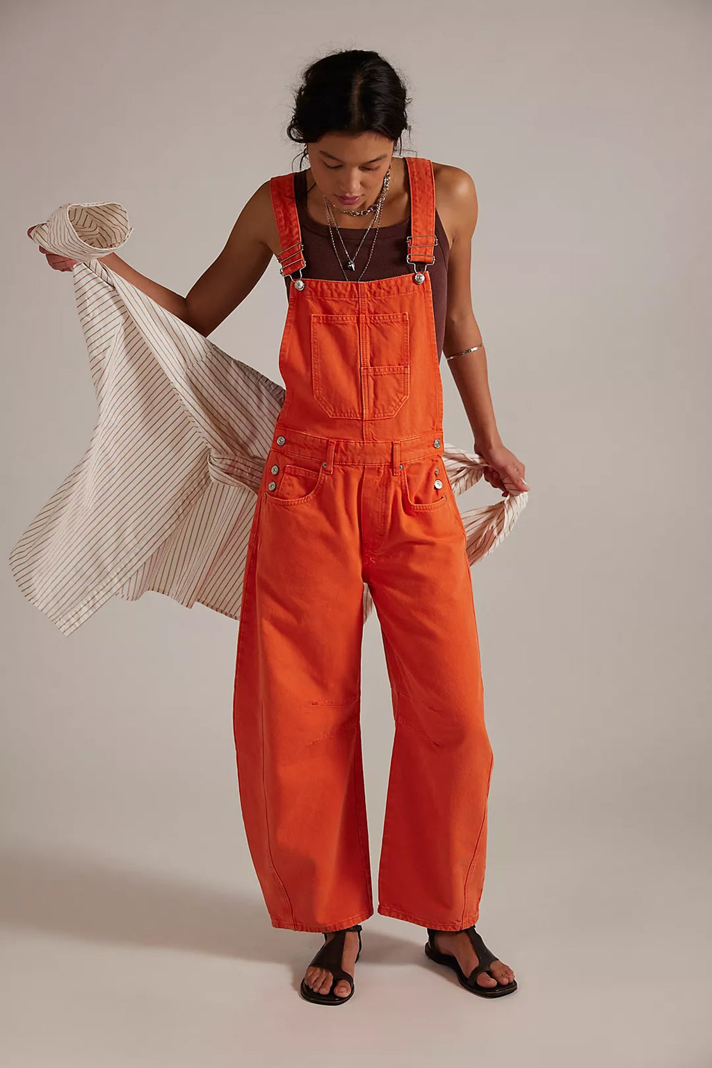 Free People Good Luck Overall