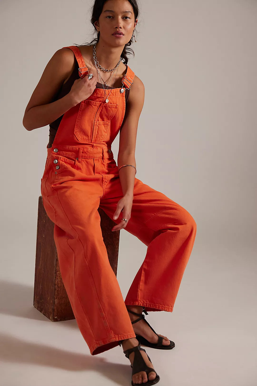 Free People Good Luck Overall