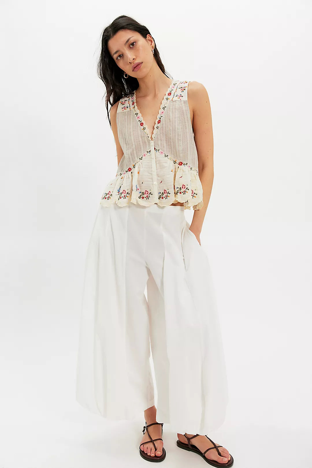 Ellis Floral Emroidered Blouse