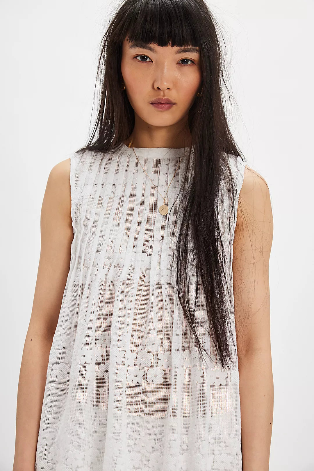 Moon Magic Mesh Tank Tunic