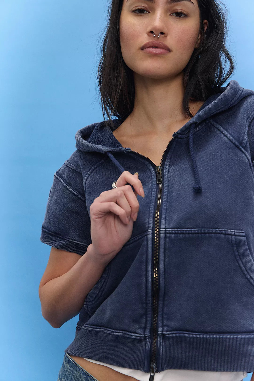 Short Sleeve Summer Sweatshirt