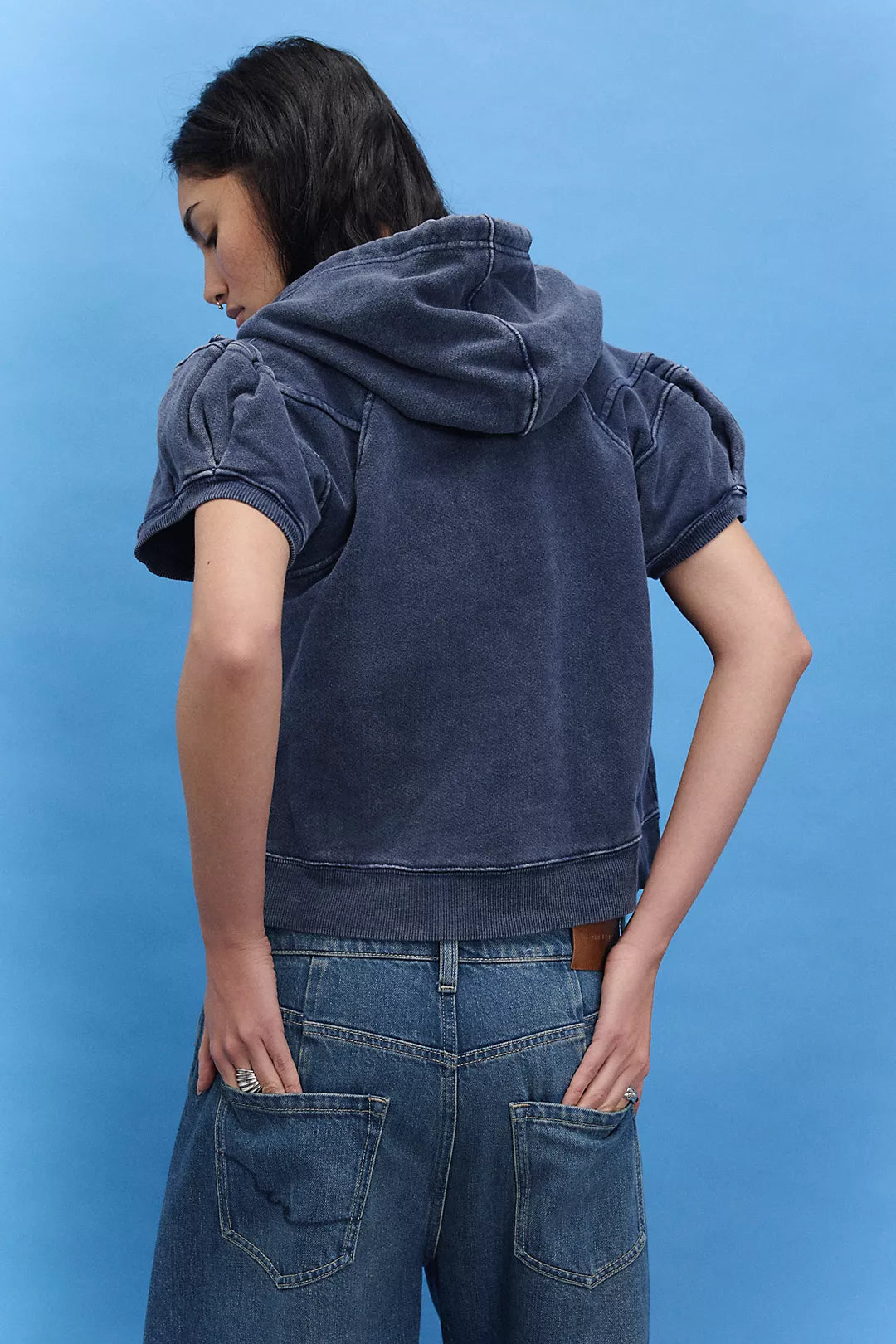 Short Sleeve Summer Sweatshirt