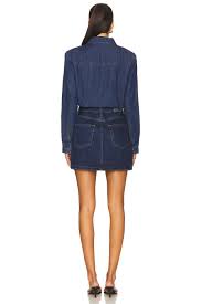 PIXIE MIX MEDIA MINI DRESS