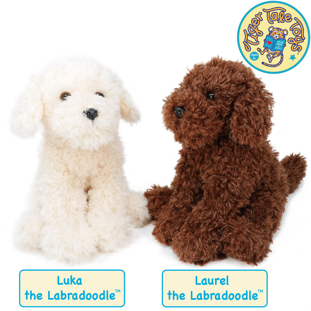 Laurel The Labradoodle | 12 Inch Stuffed Animal Plush