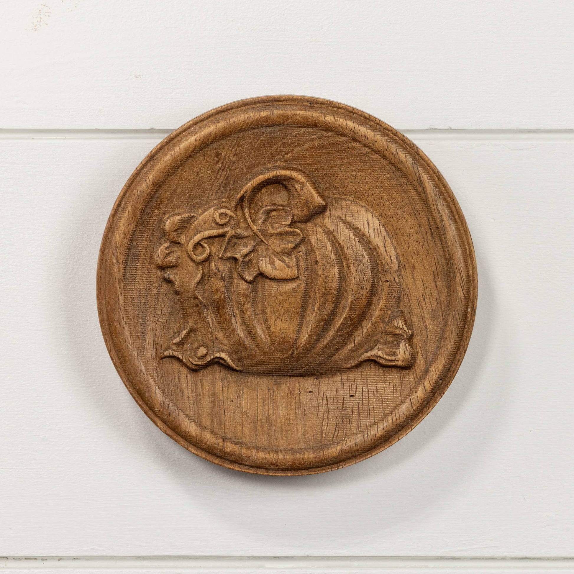 BOUNTIFUL PUMPKIN WALL PLAQUE