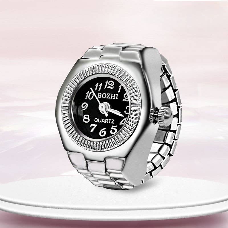 Stainless Steel Ring-Shaped Watch Design | 40R126