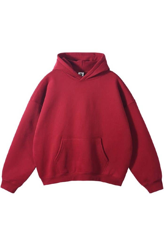 Fleece Loose Hoodie