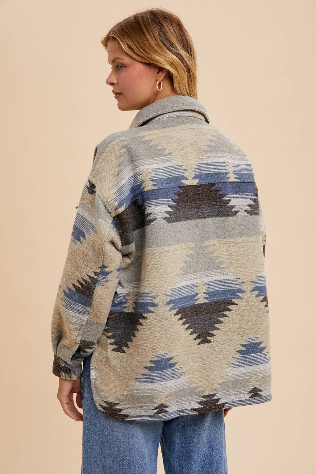 AZTEC PRINT SHACKET