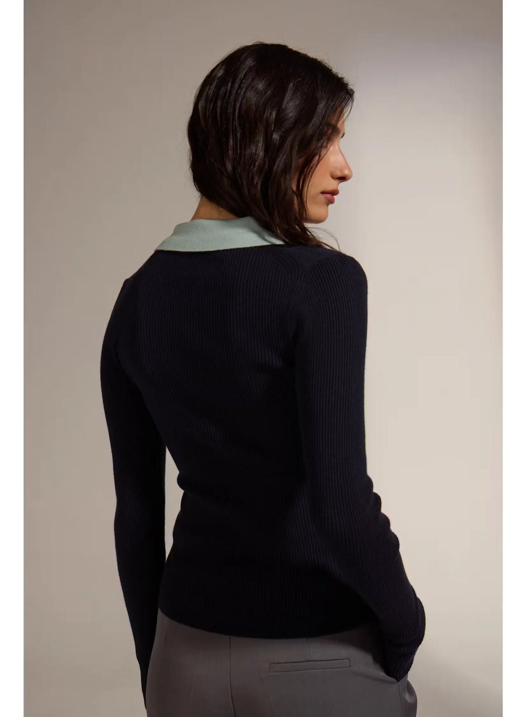 Clash Knit Polo