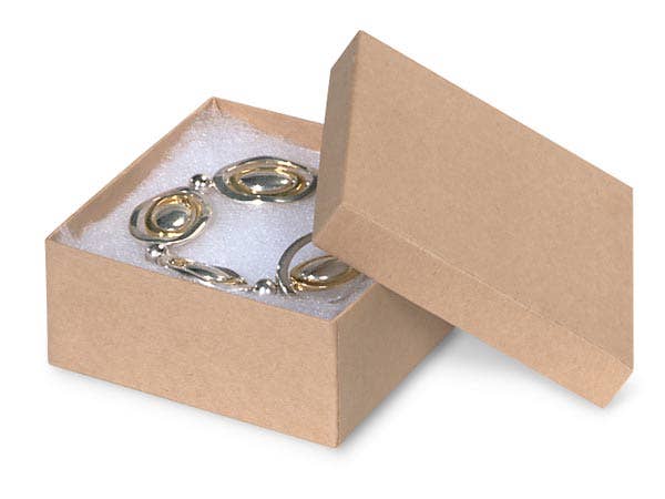 Brown Kraft Jewelry Gift Boxes